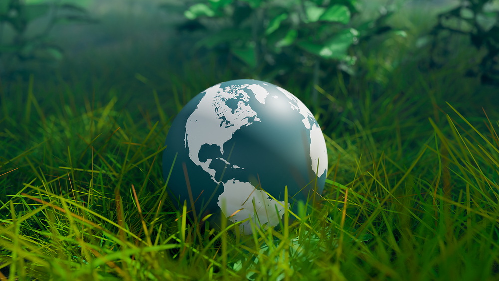 Global environmental protection concept background image